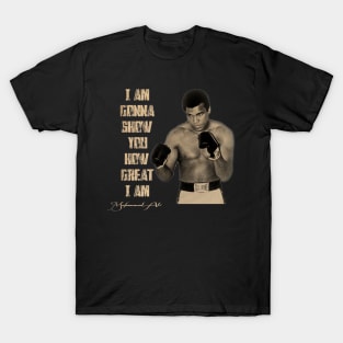 Muhammad Ali t-shirt T-Shirt